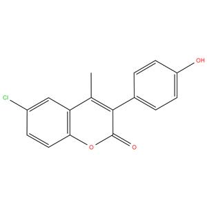 6-Chloro-3(4-Hydroxy Phenyl)-4- Methyl Coumarin