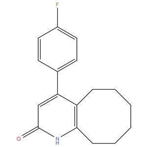 4-(4-Fluoro-phenyl)-5,6,7,8,9,10-hexahydro-1H-cycloocta[b]pyridin-2-one