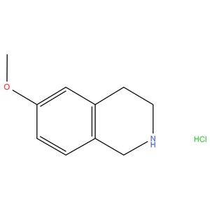 Isoquinoline 1,2,3,4-Tetrahydro-6-Methoxy Hcl Salt