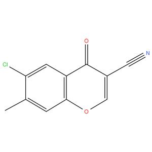 6-Chloro-3-cyano-7-methylchromone