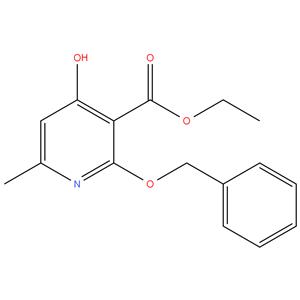 Ethyl 4-hydroxy-6-methyl-2-(phenylmethoxy)-3-pyridinecarboxylate