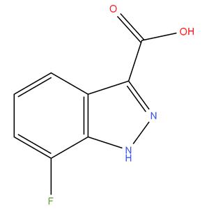 7 - Fluoro - 1H - indazole - 3 - carboxylic acid