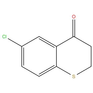 6-chloro-3,4-dihydro-2H-1-benzothiin- 4-one