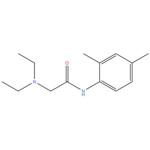 2-diethylaminoaceto-2,4-xylidine