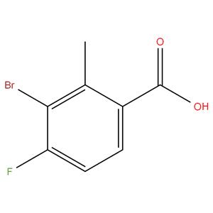 3-Bromo-4-fluoro-2-methylbenzoic acid