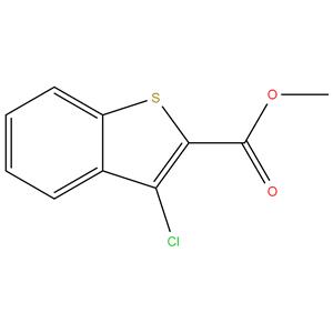 METHYL-3-CHLORO BENZO[b]THIOPHENE-2-CARBOXYLATE