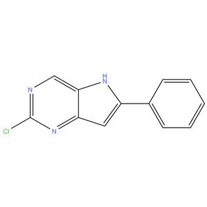 2-chloro-6-phenyl-5H-pyrrolo[3,2-d]pyrimidine