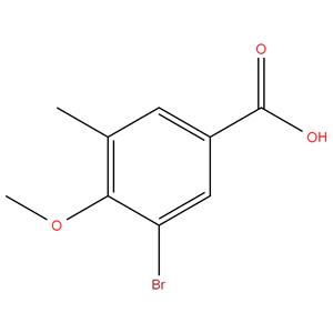 5-Bromo-4-methoxy-3-methylbenzoic acid