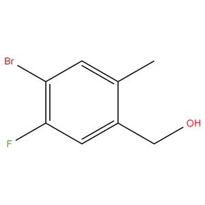 4-BROMO-5-FLUORO -2-METHYL BENZYL ALCOHOL