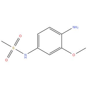 N-(4-amino-3-methoxyphenyl)methane sulfonamide