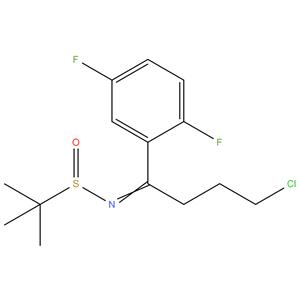 (R,E)-N-(4-chloro-1-(2,5-difluorophenyl)butylidene)-2-methylpropane-2-sulfinamide