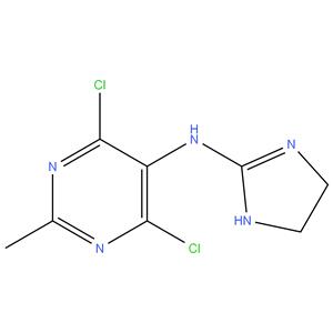 4,6-Dichloro-N-(imidazolidin-2-ylidene)-2-methylpyrimidin-5-amine