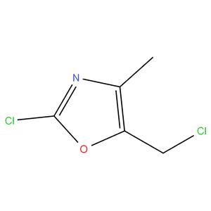 2-chloro-5-(chloromethyl)-4-methyl-1,3-oxazol