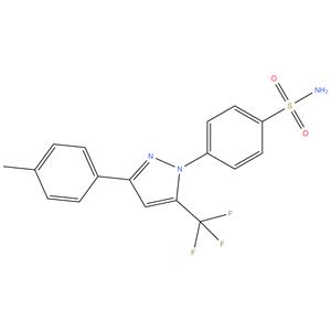4-[3-(4-Methylphenyl)-5-(trifluoromethyl)-1H-pyrazol-1-yl]benzenesulfonamide
