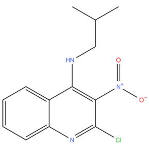 2-chloro-N-isobutyl-3-nitroquinolin-4-amine