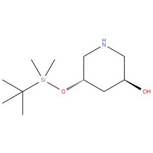 (3S,5S)-5-((tert-butyldimethylsilyl)oxy)piperidin-3-ol
