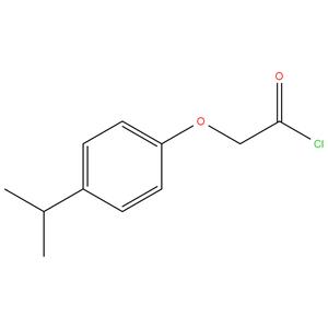 (4-isopropylphenoxy)acetyl chloride