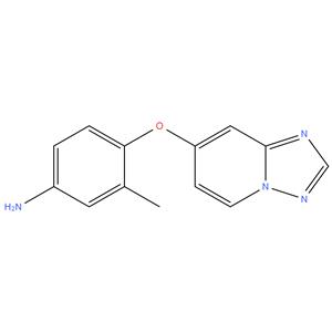 3-Methyl-4-{[1,2,4]triazolo[1,5-a]pyridin-7-yloxy}aniline
