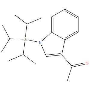 3-Acetyl-N-triisopropylsilyl indole