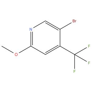 5-bromo-2-methoxy-4-(trifluoromethyl)pyridine