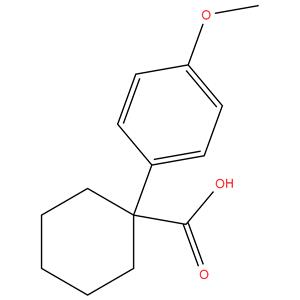 1-(4-Methoxyphenyl)-1-Cyclohexanecarboxylic Acid