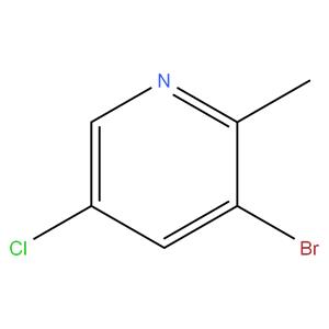 3-Bromo-5-chloro-2-methylpyridine