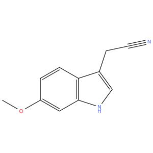6-Methoxy-3-indolylacetonitrile
