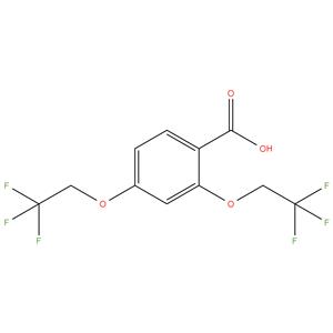 2,4-bis(2,2,2-Trifluoroethoxy)benzoic Acid