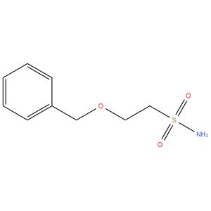 2-(benzyloxy)ethanesulfonamide; 2-(Phenylmethoxy)ethanesulfonamide