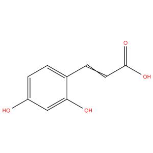 2,4-dihydroxy cinnamic acid