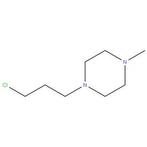 1-(3-chloropropyl)-4-methyl piperazine