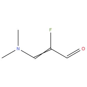 (Z)-3-(dimethylamino)-2-fluoroacrylaldehyde