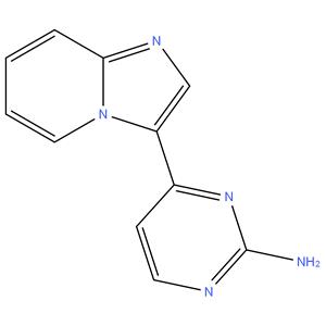 4-(H-imidazo[1,2-a]pyridin-3-yl)pyrimidin-2-amine