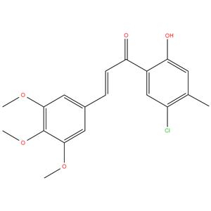 5'-Chloro-2'-hydroxy-4'-methyl-3,4,5-trimethoxychalcone
