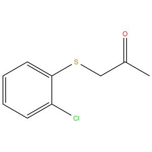 1[(2-Chlorophenyl)thio]2-Propanone