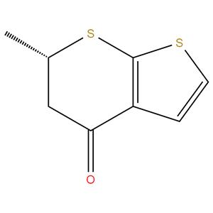 (6S)-5,6-Dihydro-6-methyl-4-oxo-4H-thieno[2,3-b]-thiopyran