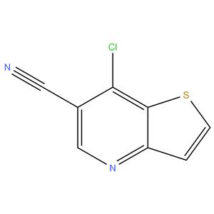 7-Chlorothieno[3,2-b]pyridine-6-carbonitrile