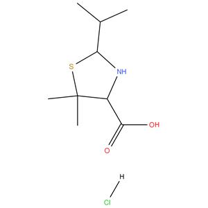 2-Isopropyl-5,5-DimethylThiazolidine-4-Carboxylic Acid Hcl