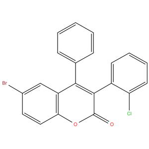 6-Bromo-3(2-Chlorophenyl-4-Phenylcoumarin