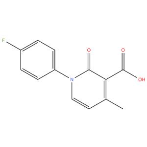 1-(4-FLUOROPHENYL)-4-METHYL-2-OXO-1,2-DIHYDROPYRIDINE-3-CARBOXYLIC ACID
