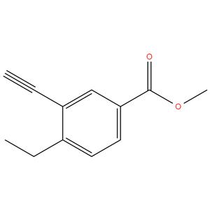 methyl 4-ethyl-3-ethynylbenzoate