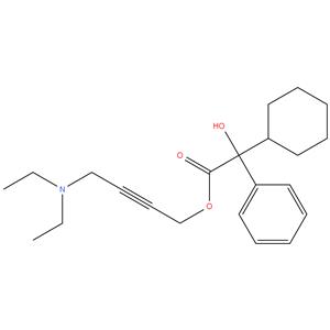 4-(Ethylmethylamino)but-2-ynyl (±)-2-cyclohexyl-2-hydroxy-2-phenylacetate hydrochloride; Oxybutynin Related Compound C