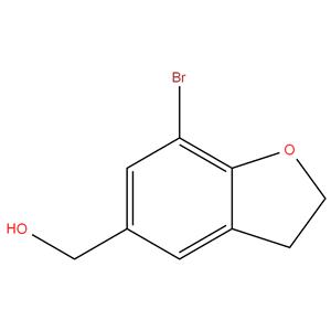 (7-bromo-2,3-dihydrobenzofuran-5-yl)methanol