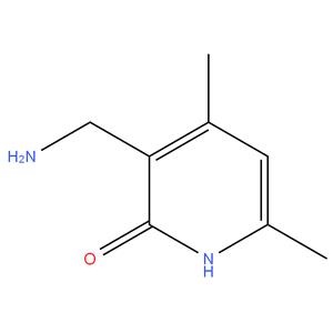 3-(aminomethyl)-4,6-dimethylpyridin-2(1H)-one
