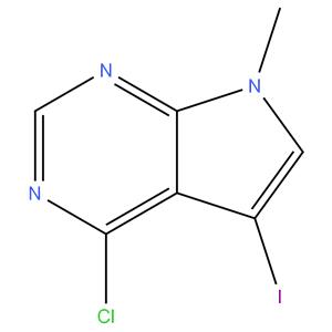4-Chloro-5-iodo-7-methyl-7H-pyrrolo[2,3-d]pyrimidine
