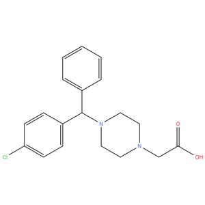 Cetirizine EP Impurity B
(RS)-2-[4-[(4-Chlorophenyl)phenylmethyl]piperazin-1-yl]
acetic acid dihydrochloride