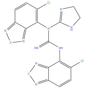 1,3-Bis(5-chloro-2,1,3-benzothiadiazol-4-yl)-1-(4,5- dihydro-1H-imidazol-2-yl)guanidine