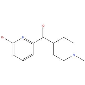 (6-Bromo-pyridin-2-yl)-(1-methyl-piperidin-4-yl)-methanone