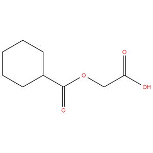 2-(Cyclohexanecarbonyloxy)acetic acid