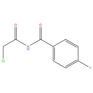 N-(2-chloroacetyl)-4-fluorobenzamide
